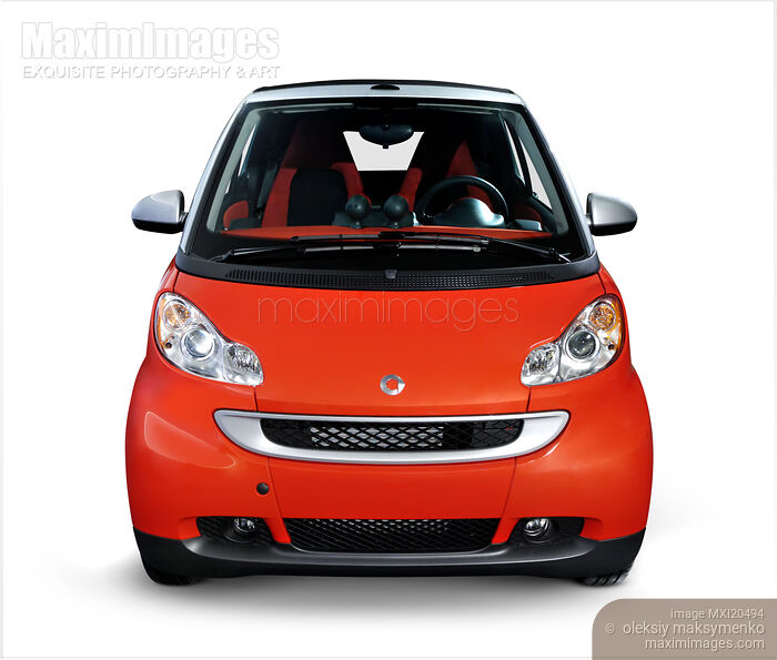 2008 Smart Fortwo City Car Stock photo of 2008 Smart Fortwo City Car Buy commercial use license at MaximImages