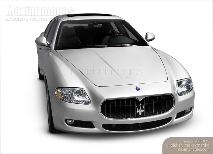 Stock photo of 2009 Maserati Quattroporte S Buy commercial use license at MaximImages