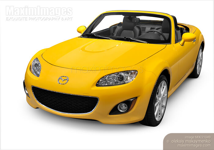 Stock photo of 2009 Mazda MX-5 Convertible Buy commercial use license at MaximImages