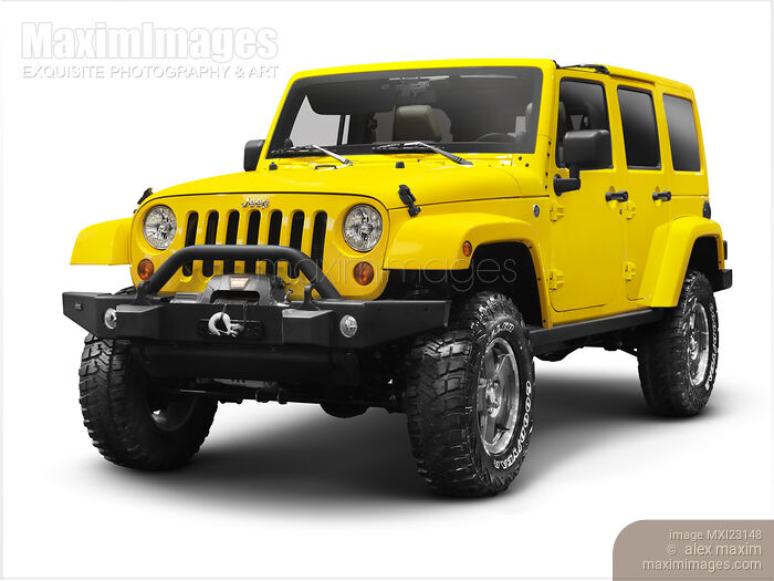 Stock photo of 2011 Jeep Wrangler Unlimited Sahara Buy commercial use license at MaximImages
