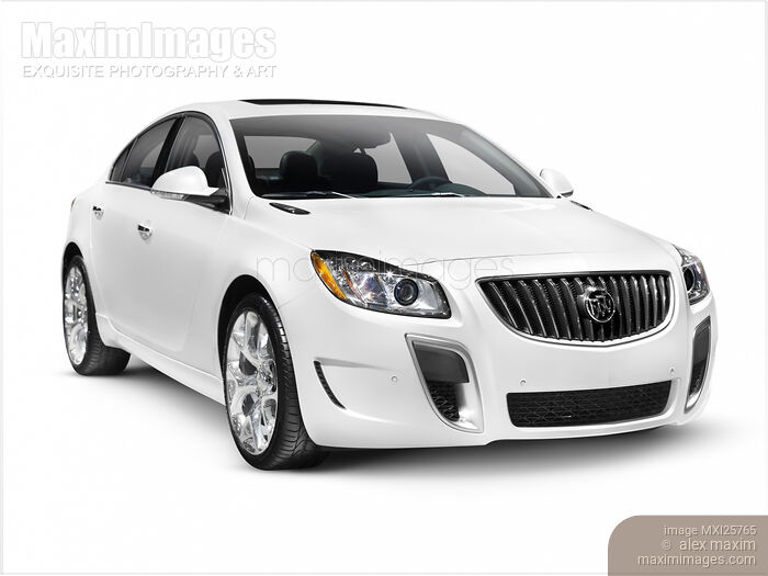 Stock photo of 2012 Buick Regal GS luxury car Buy commercial use license at MaximImages