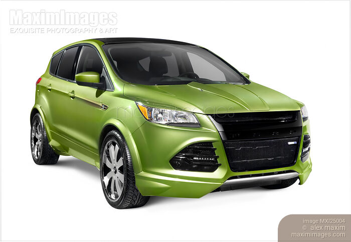 Stock photo of 2013 Ford Escape SUV car Buy commercial use license at MaximImages