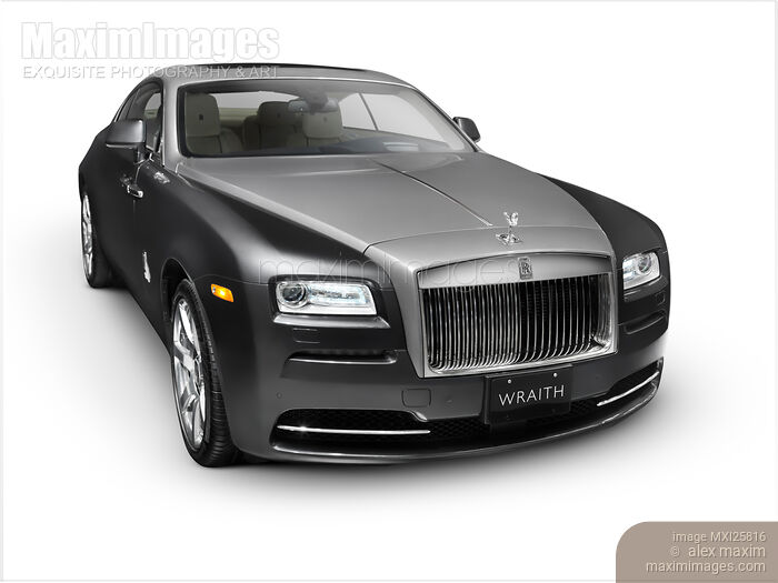 2014 Rolls-Royce Wraith luxury car Stock photo of 2014 Rolls-Royce Wraith luxury car Buy commercial use license at MaximImages