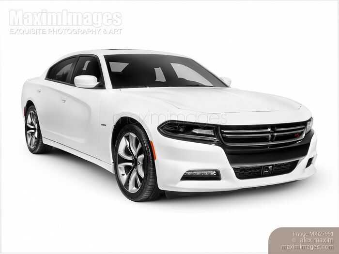 2015 Dodge Charger RT sports car Stock photo of 2015 Dodge Charger RT sports car Buy commercial use license at MaximImages