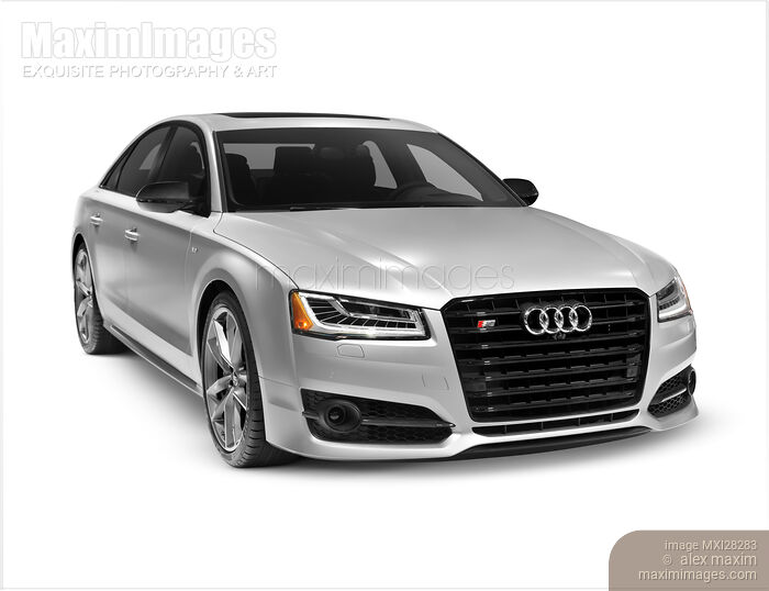 Stock photo of 2016 Audi S8 Plus Sedan luxury car Buy commercial use license at MaximImages
