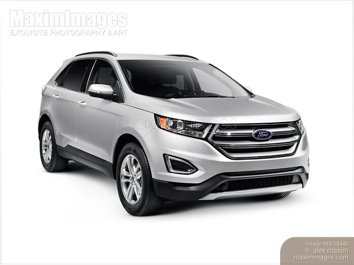 Stock photo of 2016 Ford Edge Sport SUV car Buy commercial use license at MaximImages