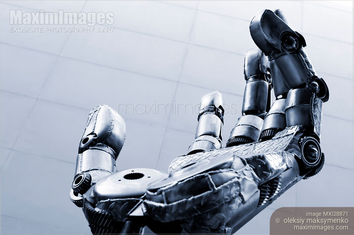 Stock photo of Abstract High-tech Sculpture Buy commercial use license at MaximImages