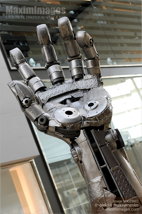 Stock photo of Abstract High-tech Sculpture Buy commercial use license at MaximImages