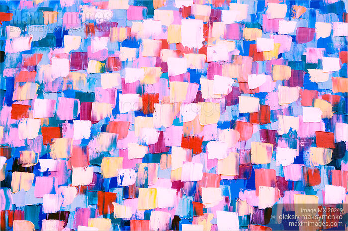 Abstract Pink Psychedelic Oil Painting Stock photo of Abstract Pink Psychedelic Oil Painting Buy commercial use license at MaximImages
