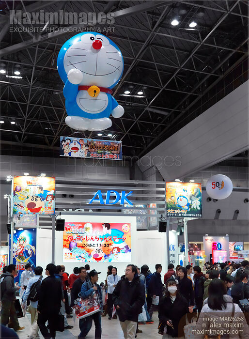 Stock photo of AnimeJapan 2014 at Tokyo Exhibition Center Buy commercial use license at MaximImages