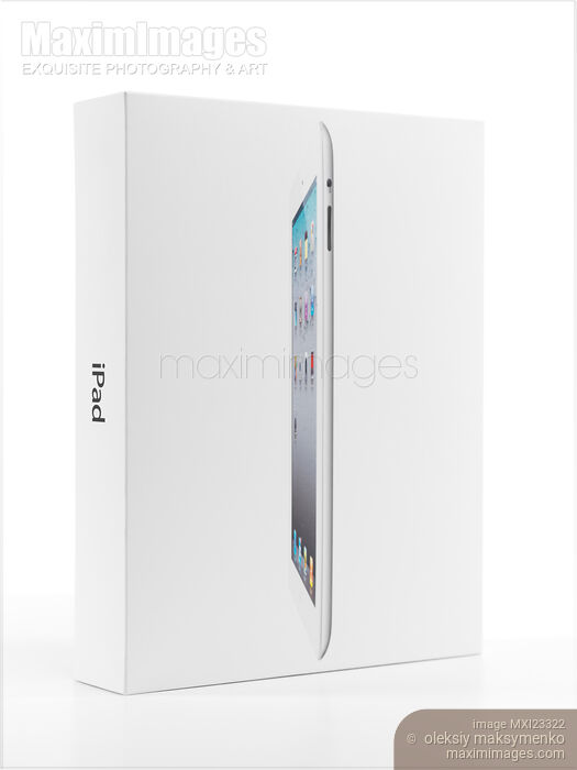 Apple iPad 2 in a Box Stock photo of Apple iPad 2 in a Box Buy commercial use license at MaximImages