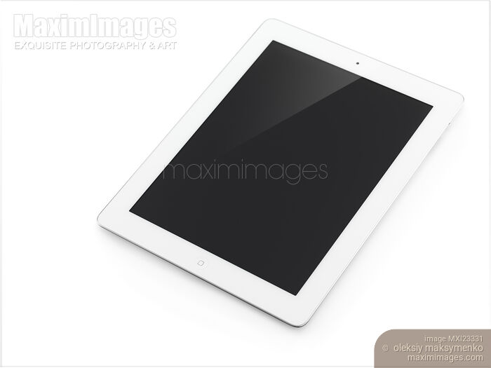 Stock photo of Apple iPad 2 Tablet Computer Buy commercial use license at MaximImages