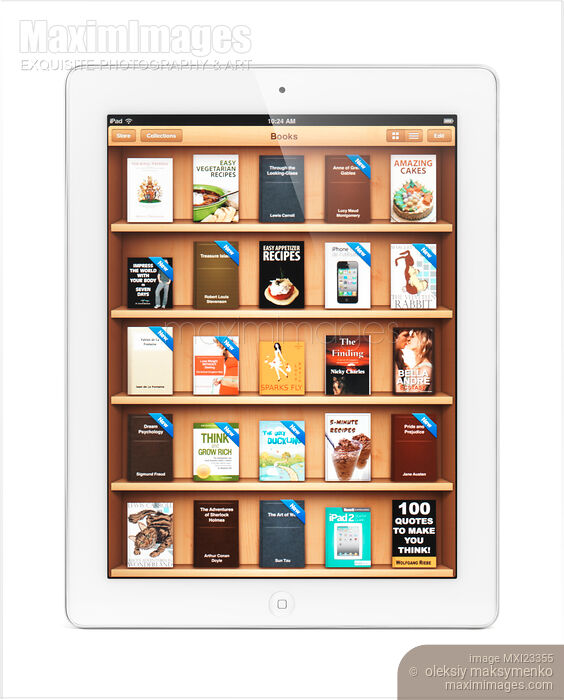 Stock photo of Apple iPad 2 Tablet Computer Buy commercial use license at MaximImages