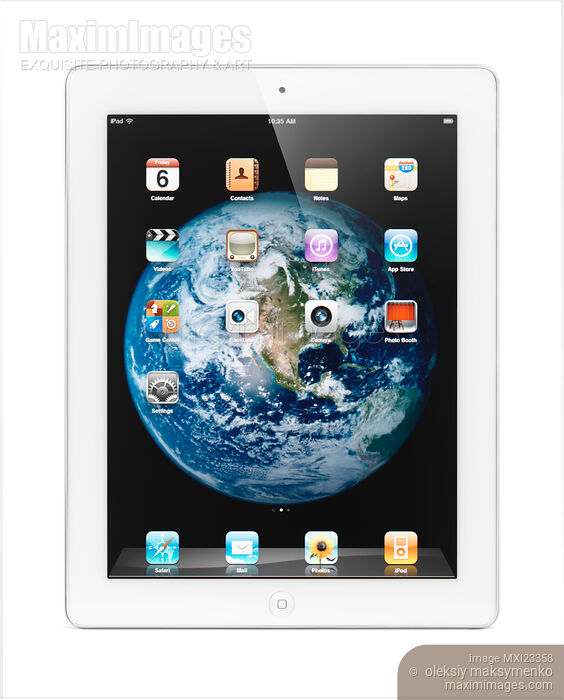 Apple iPad 2 Tablet Computer Stock photo of Apple iPad 2 Tablet Computer Buy commercial use license at MaximImages