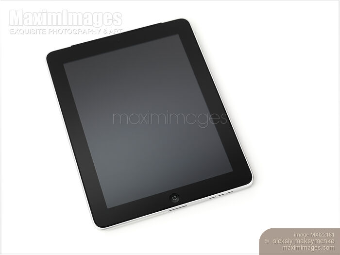 Stock photo of Apple iPad 3G Tablet Buy commercial use license at MaximImages