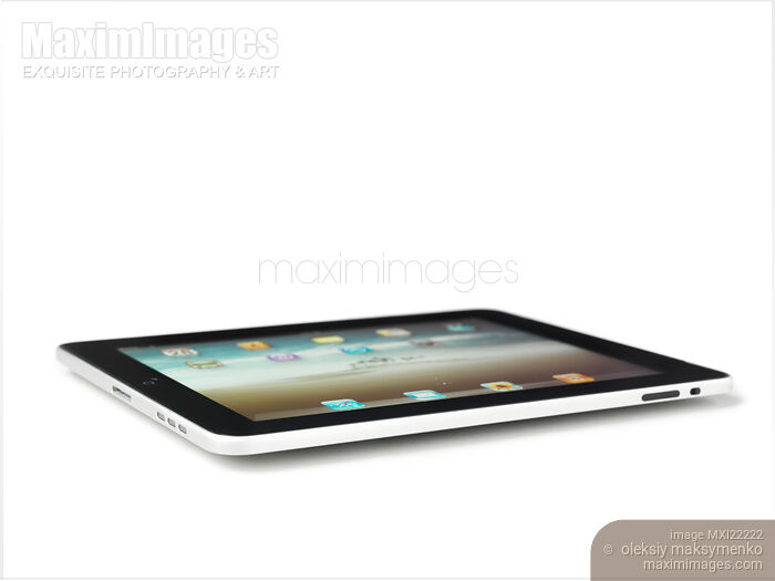 Stock photo of Apple iPad 3G Tablet Computer Buy commercial use license at MaximImages