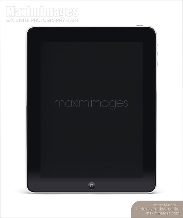 Stock photo of Apple iPad Tablet Buy commercial use license at MaximImages