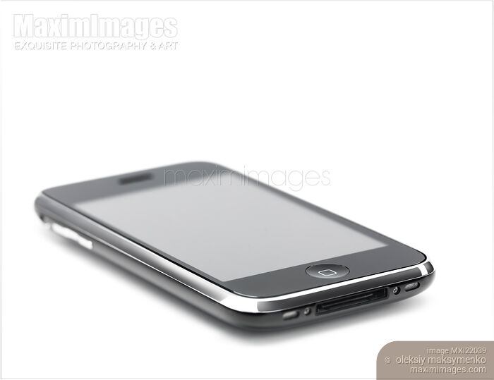 Apple iPhone 3Gs 3G Smartphone Stock photo of Apple iPhone 3Gs 3G Smartphone Buy commercial use license at MaximImages