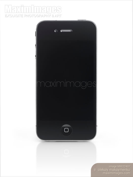 Apple iPhone 4 Smartphone Stock photo of Apple iPhone 4 Smartphone Buy commercial use license at MaximImages