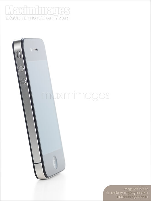 Apple iPhone 4 Smartphone Stock photo of Apple iPhone 4 Smartphone Buy commercial use license at MaximImages