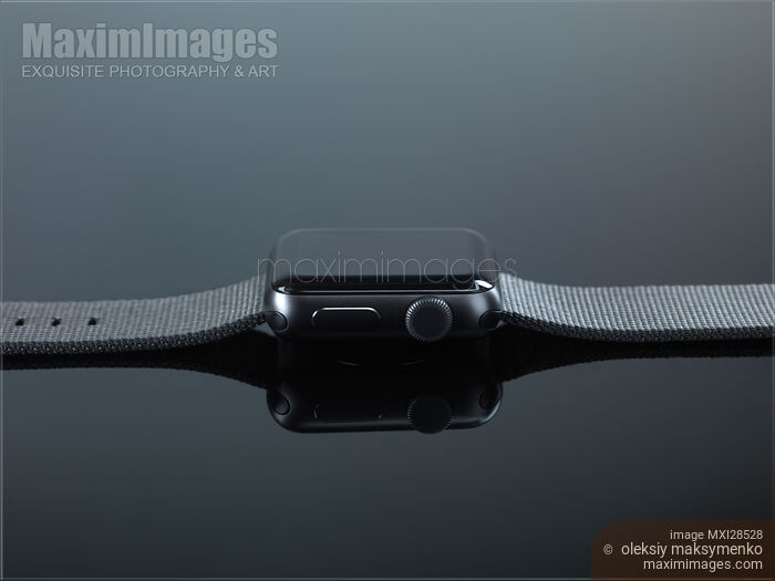 Apple Watch smartwatch side view Stock photo of Apple Watch smartwatch side view Buy commercial use license at MaximImages