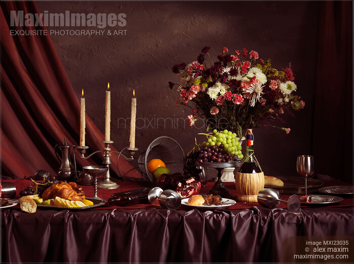 Stock photo of Artistic Food Still Life Buy commercial use license at MaximImages