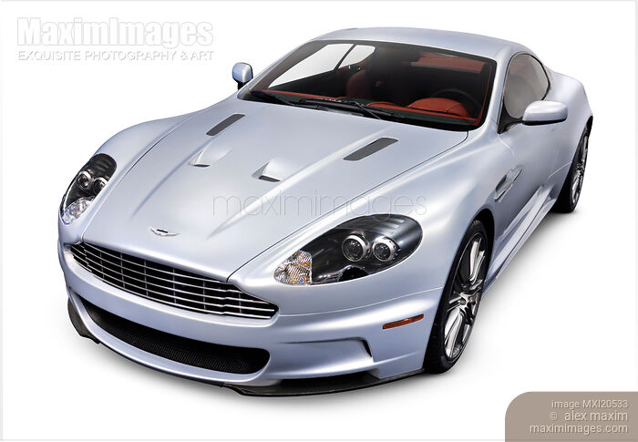 Stock photo of Aston Martin DBS luxury car Buy commercial use license at MaximImages
