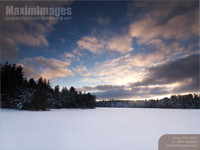 Atmospheric winter nature scenery Stock photo of Atmospheric winter nature scenery Buy commercial use license at MaximImages