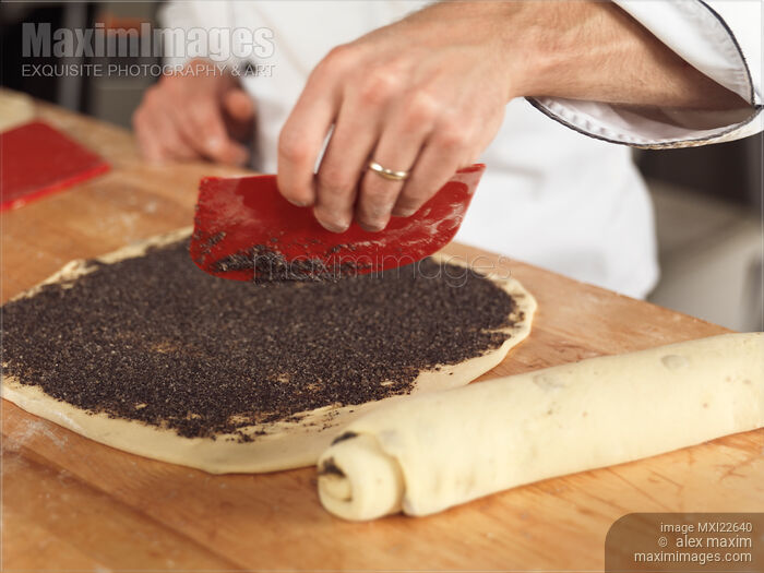 Baker Making Pastries Stock photo of Baker Making Pastries Buy commercial use license at MaximImages