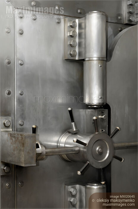 Bank Vault Stock photo of Bank Vault Buy commercial use license at MaximImages