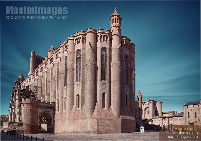 Basilique Cathédrale Sainte-Cécile d'Albi Albi Cathedral Albi South of France Stock photo of Basilique Cathédrale Sainte-Cécile d'Albi Albi Cathedral Albi South of France Buy commercial use license at MaximImages