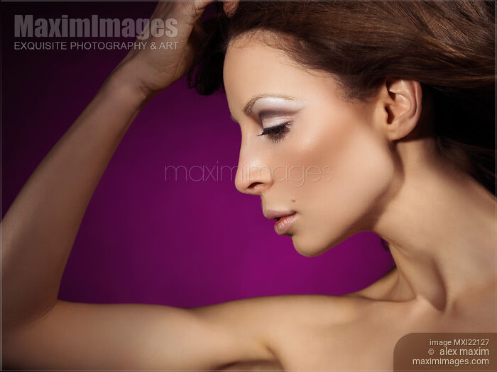 Beautiful Woman Face Stock photo of Beautiful Woman Face Buy commercial use license at MaximImages