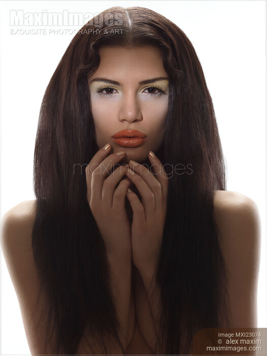Beauty Portrait of a Woman Stock photo of Beauty Portrait of a Woman Buy commercial use license at MaximImages