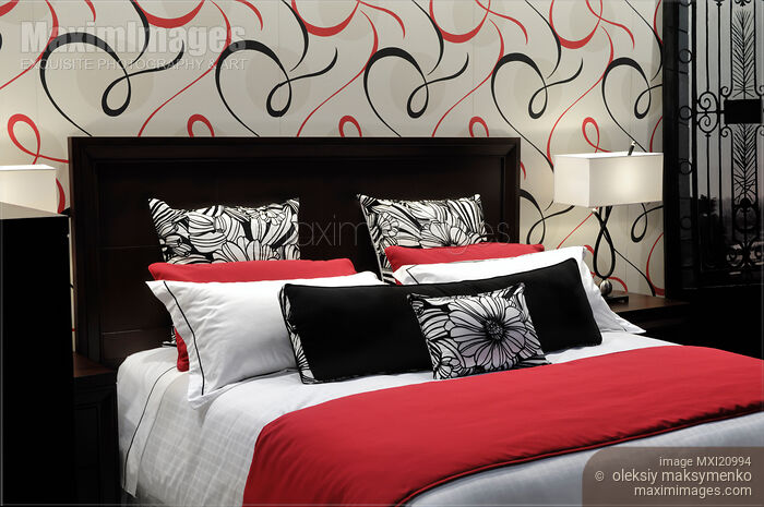 Stock photo of Bedroom Buy commercial use license at MaximImages