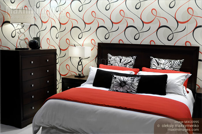 Stock photo of Bedroom Buy commercial use license at MaximImages