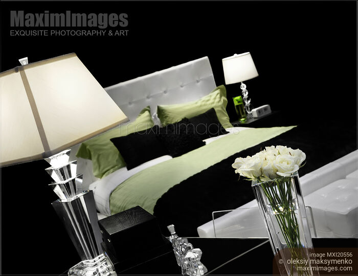 Stock photo of Bedroom Interior Design Buy commercial use license at MaximImages