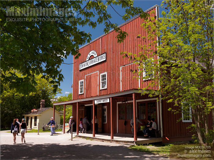 Stock photo of Black Creek Pioneer Village Buy commercial use license at MaximImages