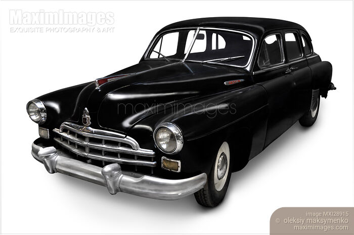 Stock photo of Black GAZ-12 ZIM Buy commercial use license at MaximImages