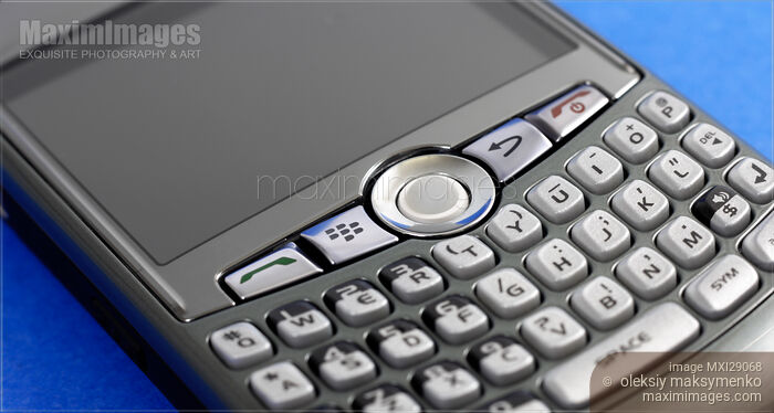 BlackBerry 8310 Curve Smartphone Stock photo of BlackBerry 8310 Curve Smartphone Buy commercial use license at MaximImages