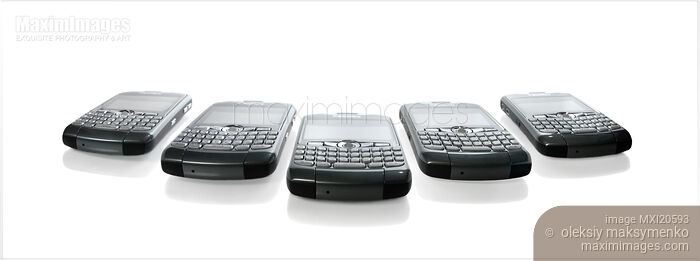 BlackBerry 8310 Curve Smartphones Stock photo of BlackBerry 8310 Curve Smartphones Buy commercial use license at MaximImages