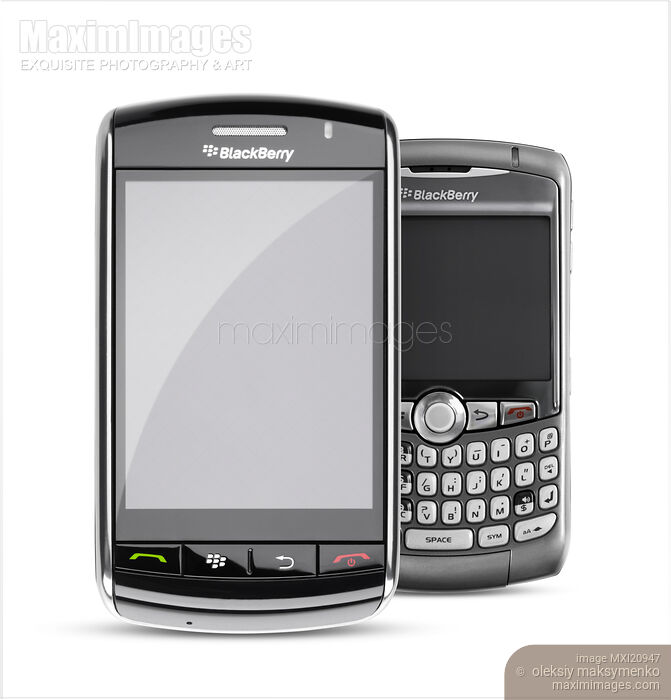BlackBerry Smartphones Stock photo of BlackBerry Smartphones Buy commercial use license at MaximImages