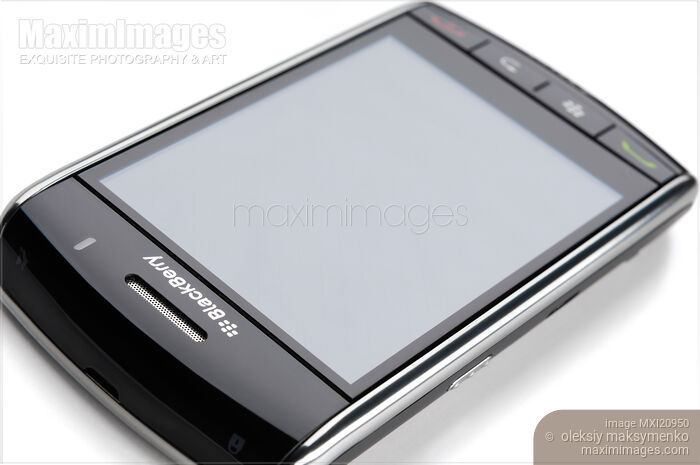 Stock photo of BlackBerry Storm Smartphone Buy commercial use license at MaximImages