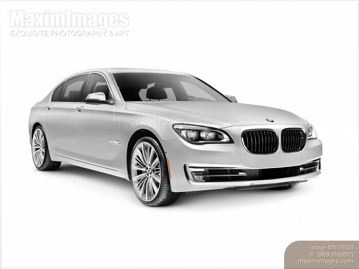 BMW 7 series 750Li Individual luxury car Stock photo of BMW 7 series 750Li Individual luxury car Buy commercial use license at MaximImages