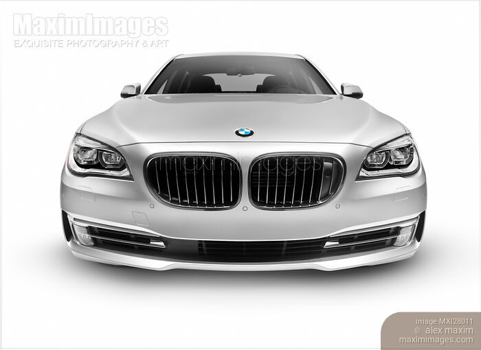 BMW 7 series 750Li Individual luxury car front view Stock photo of BMW 7 series 750Li Individual luxury car front view Buy commercial use license at MaximImages
