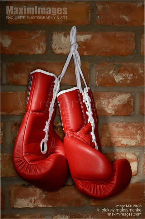 Stock photo of Boxing Gloves Buy commercial use license at MaximImages