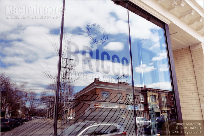 Stock photo of Bricco bar at the Junction Toronto Buy commercial use license at MaximImages