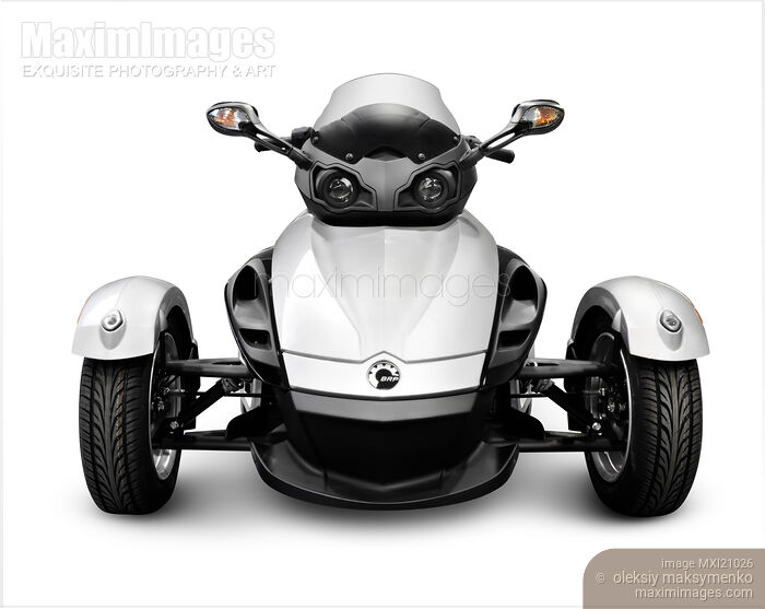 Stock photo of BRP Can-Am Spyder Roadster Buy commercial use license at MaximImages