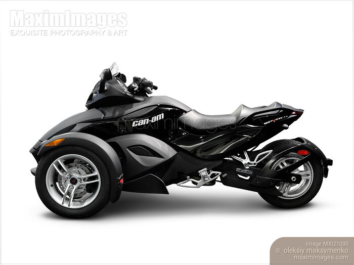Stock photo of BRP Can-Am Spyder Roadster Buy commercial use license at MaximImages