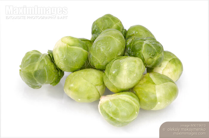 Stock photo of Brussels Sprouts Buy commercial use license at MaximImages