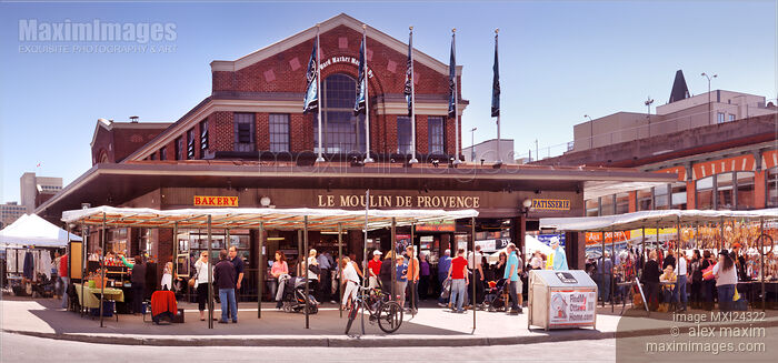 Stock photo of ByWard Market building in Ottawa Buy commercial use license at MaximImages